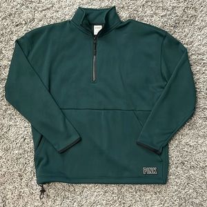 PINK Victoria’s Secret Half Zip Sweatshirt - M - NWOT